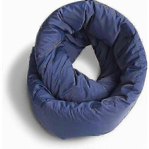Cuscino Infinity - Oreiller design Power Nap, Oreiller de Voyage et de Cou (Marine) con