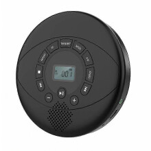 Tragbarer Bluetooth-CD-Walkman mit eingebauten Lautsprechern, wiederaufladbar und USB/AU-kompatibel