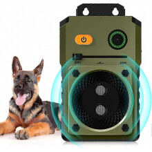 Dispositif anti-aboiements 2025, appareil de contrôle des aboiements de chiens à ultrasons d'une portée de 15 mètres avec 3 A