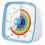 60-Minuten-Visualtimer mit Nachtlicht, Countdown-Timer und Pomodoro-Timer mit Regenbogenmuster für Kinder 1