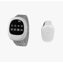 Optimierter Bettnässer-Alarm für Kinder, kabellose Bettnässeruhr mit Timer und Vibrationsfunktion für das Töpfchentraining, Kinder-Alar