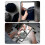 Νέος μεγεθυντικός φακός 5x Hands Free με 50 LED φως, μεγεθυντικός φακός σελίδας gooseneck 3