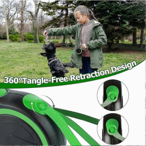 w Retractable Dog Leash for Walking 16ft 2