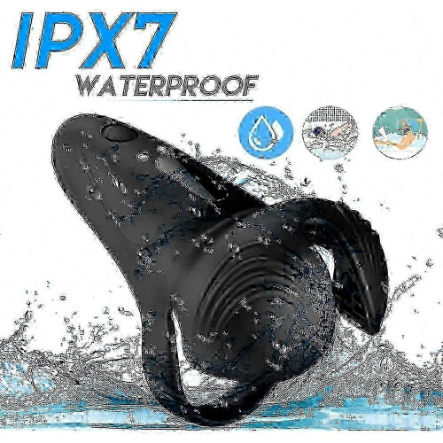 Apexdrive Pro Συσκευή Θεραπείας Δόνησης 3 σε 1 με Θέρμανση για Άνδρες, Επαναφορτιζ 2