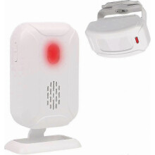 Wireless Motion Detectors Alarm System for Front Door & Shop, Compatible with Wireless Doorbell for Home & Mailbox