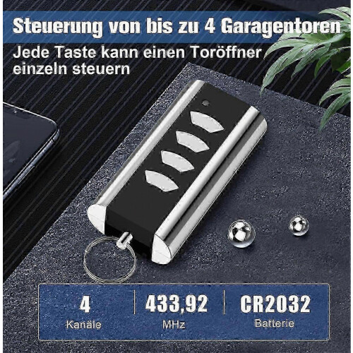 Telecomando per Normstahl Entrematic RCU 433-4K 2