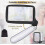 Rectangular Magnifying Glass With Light Magnifier Large Foldable Handheld 5 Led, 2 Dimming Modes -NEW 4