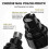 Σετ 2 τεμαχίων Heusom Silent Groom Pro USB Nail Grinder, Κόφτες νυχιών σκύλου για αθόρυβη κα 3