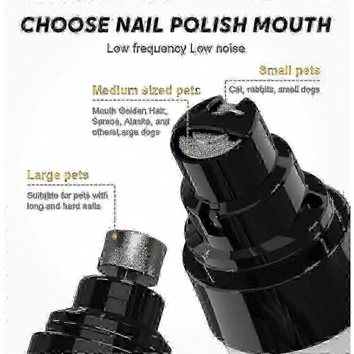 Σετ 2 τεμαχίων Heusom Silent Groom Pro USB Nail Grinder, Κόφτες νυχιών σκύλου για αθόρυβη κα 2