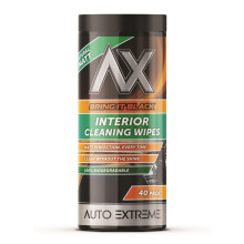 Rapide AX Interior Cleaning Wipes Natural Matt Finish Trim Shine Bring It Black Cleaner 40 Pack
