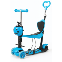 Kids Scooter 3 Wheels Kick Scooters 5 in 1 Adjustable Seat Led Light Up