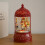 Snow Time 23cm Dual Powered Christmas Water Spinner Lantern with Rotating Nutcracker Scene 1