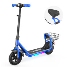 iScooter iK7 Kinder Elektroroller 250W 20km/h 2in1 E-Scooter mit Sitz & Korb