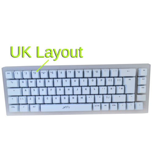 Cherry K5 RGB Compact 65% Gaming Keyboard White 2