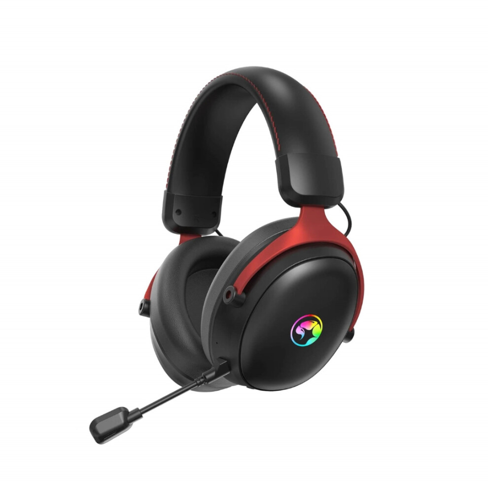 Marvo Scorpion Tactic X Pro Wireless / USB-C RGB Gaming Headset Black (HG9076W) - Image 7