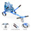 EVERCROSS EVERCROSS Hoverboards with Seat Attachment Hoverkart, Bluetooth, LED Light 6