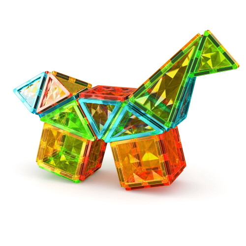 Magneettilaattasetti, 32 osaa - Rocket & Creative Build