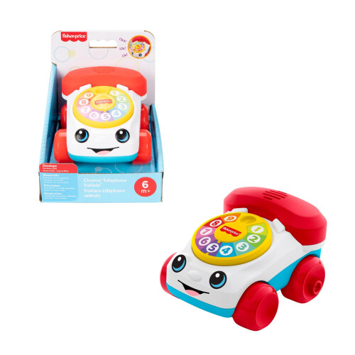 Mini Chatterphone -leluauto vauvoille, 6 kk+ 1