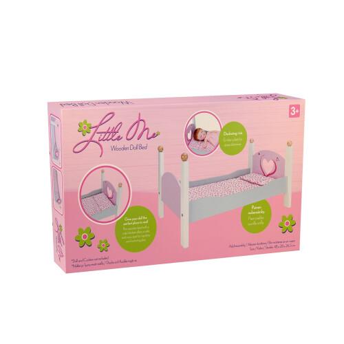 Cama de boneca de madeira "Little Me"