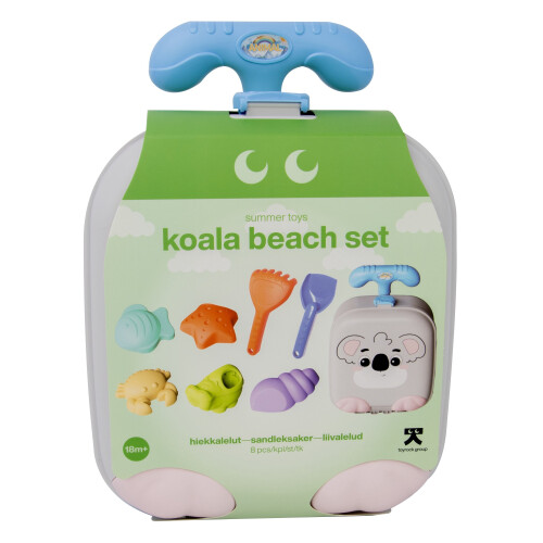 Rantalelusarja koala-kärryllä, 8 osaa