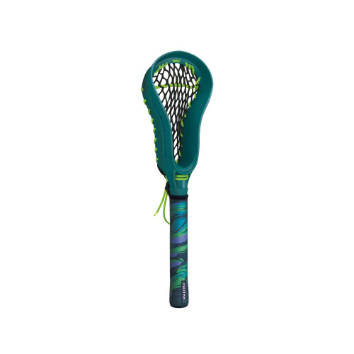 Mini conjunto de lacrosse para brincar na água com bola e raquete. 2