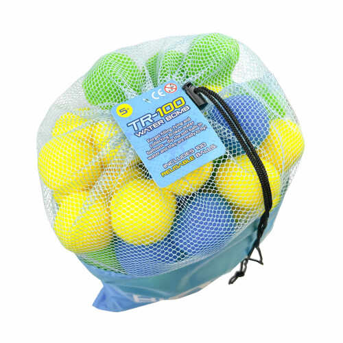 Bolas de água reutilizáveis, 100 unidades, material macio
