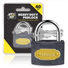 2PK 40mm Heavy Duty Outdoor Padlocks