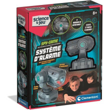 Alarm System - Clementoni - Science & Play - Scientific Toy for Kids - Espionage and Security - Motion Detector