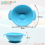 Callowesse Baby Silicone Suction Bowl Pink 2pk 6