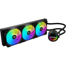 360 mm waterkoelingskit zwart - Genesis - ARGB - 3 ventilatoren 120 mm - 500–1500 10% toeren per minuut