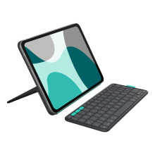 Logitech Flip Folio -näppäimistö grafiitti iPad Pro & Air 11 tuumaa varten