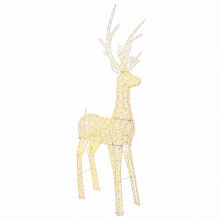 vidaXL Christmas LED Reindeer Motif Light 1000 LEDs Warm White