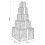VidaXL vidaXL Christmas LED Gift Box Stack 250 LEDs Warm White 1