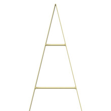 (Gold, 210 cm) vidaXL Metal Christmas Tree Black 60 cm Steel