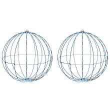 (Cold white, 60 cm) vidaXL Christmas Finial Light 96 LEDs Warm White Diameter 30 x 32 cm