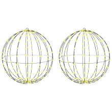 (Warm white, 60 cm) vidaXL Christmas Finial Light 96 LEDs Warm White Diameter 30 x 32 cm