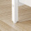 Bedside Tables Set of 2, Charging Station & LED Light, White 2