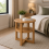 Spot On Dealz Small Oak Side Coffee Table - G-0089 10