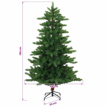 (150 cm) vidaXL Artificial Christmas Tree 120 cm PVC and Metal Green