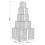 VidaXL vidaXL Christmas LED Gift Box Stack 250 LEDs Multicolour 1