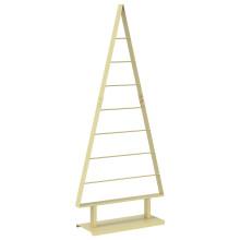 (Gold, 125 cm) vidaXL Metal Christmas Tree Black 60 cm Steel