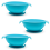 Callowesse Baby Silicone Suction Bowl Blue 3pk 1