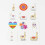 Assorted Llama Mini Temporary Transfer Tattoo Stickers - Pack of 12 1