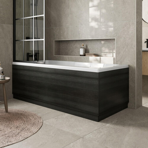 Artis Grey MFC Bath Side Panel 1800mm 1
