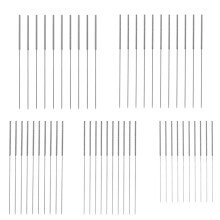 Printer Nozzle Cleaning 50Pcs Stainless Steel Needles for Clog Removal 0.2 0.25 0.3 0.35 0.4mm Extruder Nozzles Cleaner