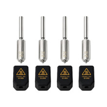 4Pcs Nozzle with Silicone Sock for Kobra S1 Max Heatbreak Hotend Quick Install Extruder Hotend Parts