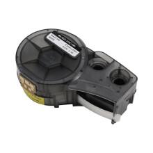 M21-375-595-WT 19.1MMx6.4MM Label Cartridge Compatible for Brady BMP21- Self-Laminating Vinyl Labeling TAPE Maker