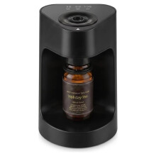 Aromatherapiediffuser voor Thuis, met Drie Snelheden, Slimme Timer, USB-Oplaadbaar, Aromamachine voor Thuis, Kantoor en Auto, Wit