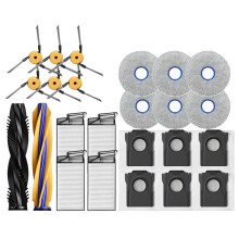 Accessory Kit Compatible with for X60 Max Ultra Complete / X60 Ultra Robot Vacuum - 24PCS