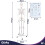 Human Skeleton Anatomical Model 170 cm, 1:1 Scale, Rolling Stand, Poster 1